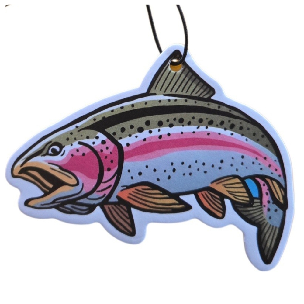 Rainbow Trout Car Air Freshener Fly Fishing